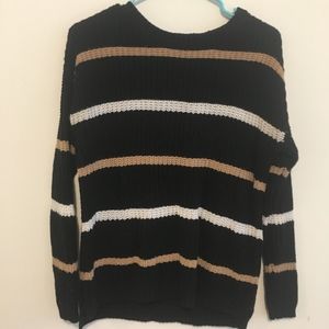 Forever 21 Chunky Striped Sweater